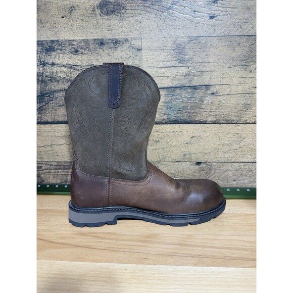New Ariat Work Boots Men's Groundbreaker Steel Toe Work Boot 10014241 Size 13 D - Picture 5 of 12